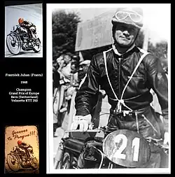 Farant Juhan wins 1938 European Grand Prix for Vellocette