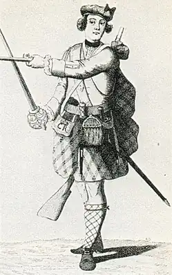 An officer of the Black Watch c. 1743