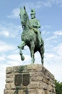Friedrich III (north of the ramp on the left bank of the Rhine)