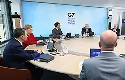World leaders at the 2021 G7 Summit in England