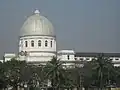 Dome of GPO from across Lal Dighi