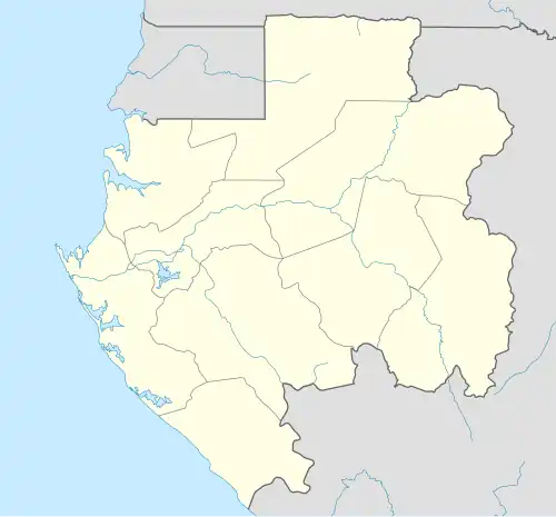 Ntoum is located in Gabon