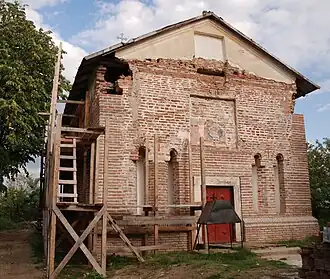 Strâmbu-Găiseni Monastery in Găiseni village