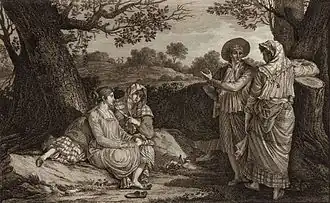 Inhabitants of Manila 1787 by Gaspard Duché de Vancy