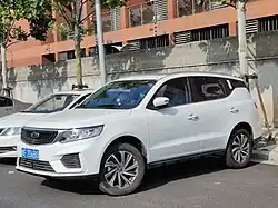2020 Geely Yuanjing X6 (facelift)