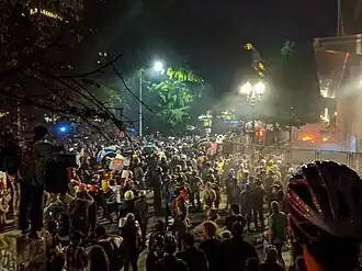 Protest against the killing of George Floyd, 2020