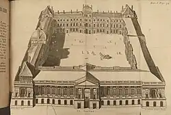 The Louvre in Paris.