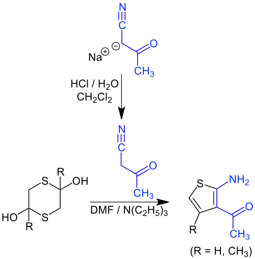 1-(2-Amino-4-methyl-3-thienyl)ethanone synthesis