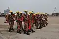 Ghana National Fire and Rescue Service (GNFRS) Firefighters.
