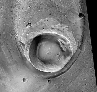 Enlargement showing Gold