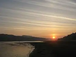 Sunrise over the Mekong River