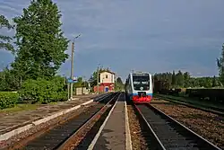 RA2 at Govardovo station, Kaluga Oblast