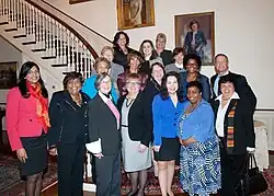 Members of the Women Legislators of Maryland with Governor Martin O'Malley in 2014