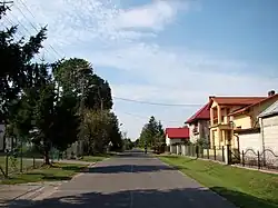 Road through Gozdów