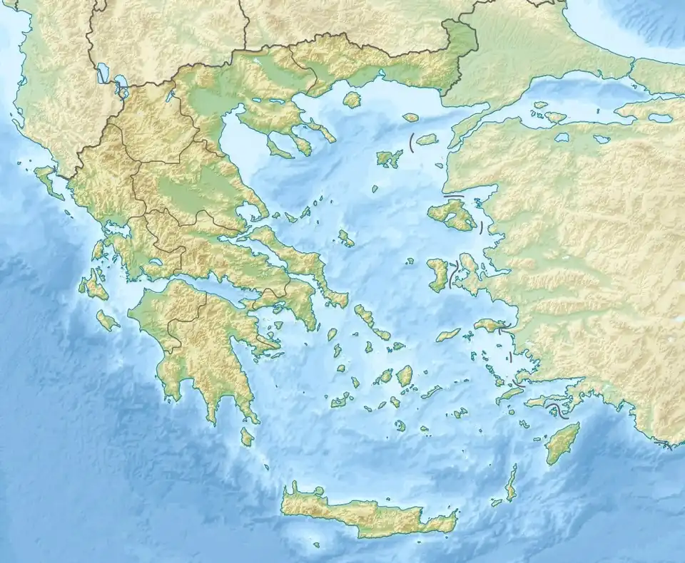 Delphi is located in Greece