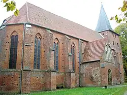 The village church of Gressow