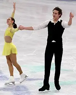 Greta Crafoord and John Crafoord at the 2024 World Championships