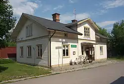 The former Grillby rail station, now a building maintenance shop