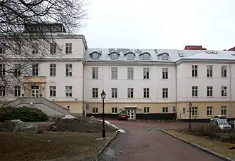 The original hospital building, Hornska huset [sv], purchased 1749