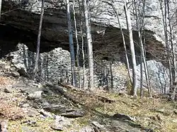 Grottenstein Castle near Haldenstein, Graubünden, Switzerland