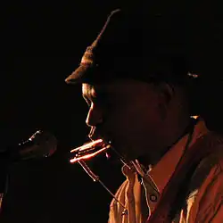 Guy Davis at Hugh's Room in Toronto, Canada