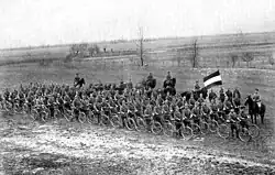 German bicycle infantry during World War I