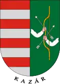 Coat of arms of Kazár