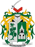 Coat of arms of Sajókeresztúr