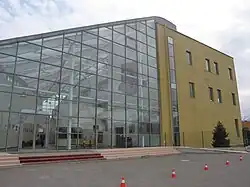 Haileybury Almaty main entrance