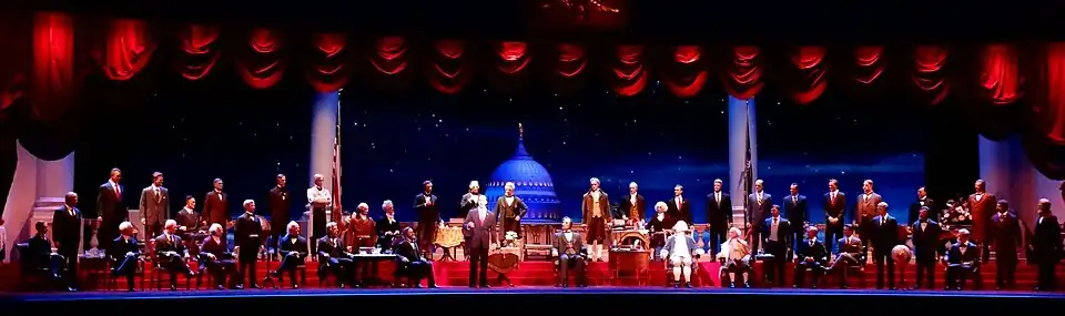 The Hall of Presidents in 2011 at Magic Kingdom