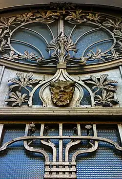 Door detail of Hauptstraße no. 11 in Berlin (unknown date)