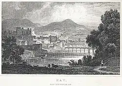 Hay-on-Wye, Brecknockshire 1860