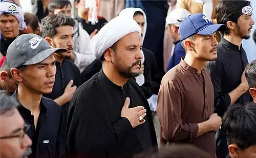 Hazara men in Quetta, Pakistan