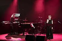 Helium Vola performance at the Berliner Philharmonie within the framework of the XXX - The 30 Years-Tour of Deine Lakaien