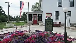 Helmer House Inn state historic marker