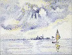 Sunset on the Lagoon, Venice 1898–1893