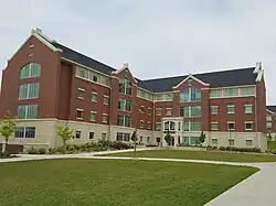 Photograph of Building 5 (formerly 8) in Heritage Halls.