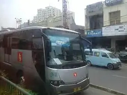 Lorena Hino bus operated as TransJakarta