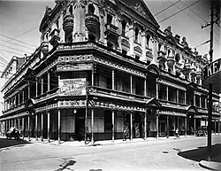 Exterior balconies in 1926