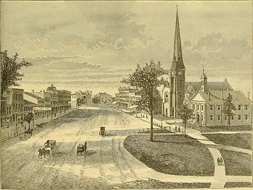 Downtown Northampton (1879)