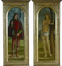 Holy Pilgrim and St. Sebastian National Museum of Serbia (1495)