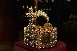 The Imperial Treasury, Vienna, holds medieval and modern treasures of the imperial House of Habsburg.
