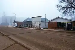 Main Street looking southwest from 4th Street