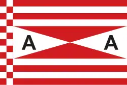 House flag of the Cosulich Line.