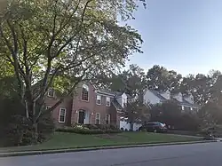 Houses in Crosspointe, August 2019