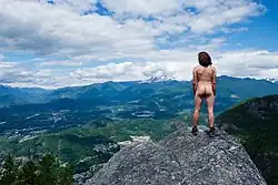 Image 17Nudist hiker in British Columbia (from Naturism)