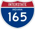 Interstate 165 marker