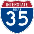 Interstate 35 marker