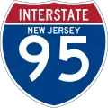 Interstate 95 marker