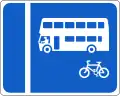 RUS 029 Offside With-flow Bus Lane